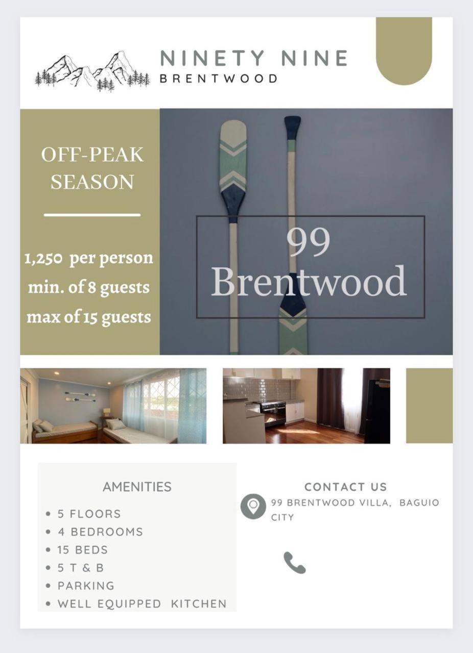 99 Brentwood Villa Baguio City Esterno foto